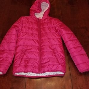 Cat & Jack Pink Puffer Coat.
